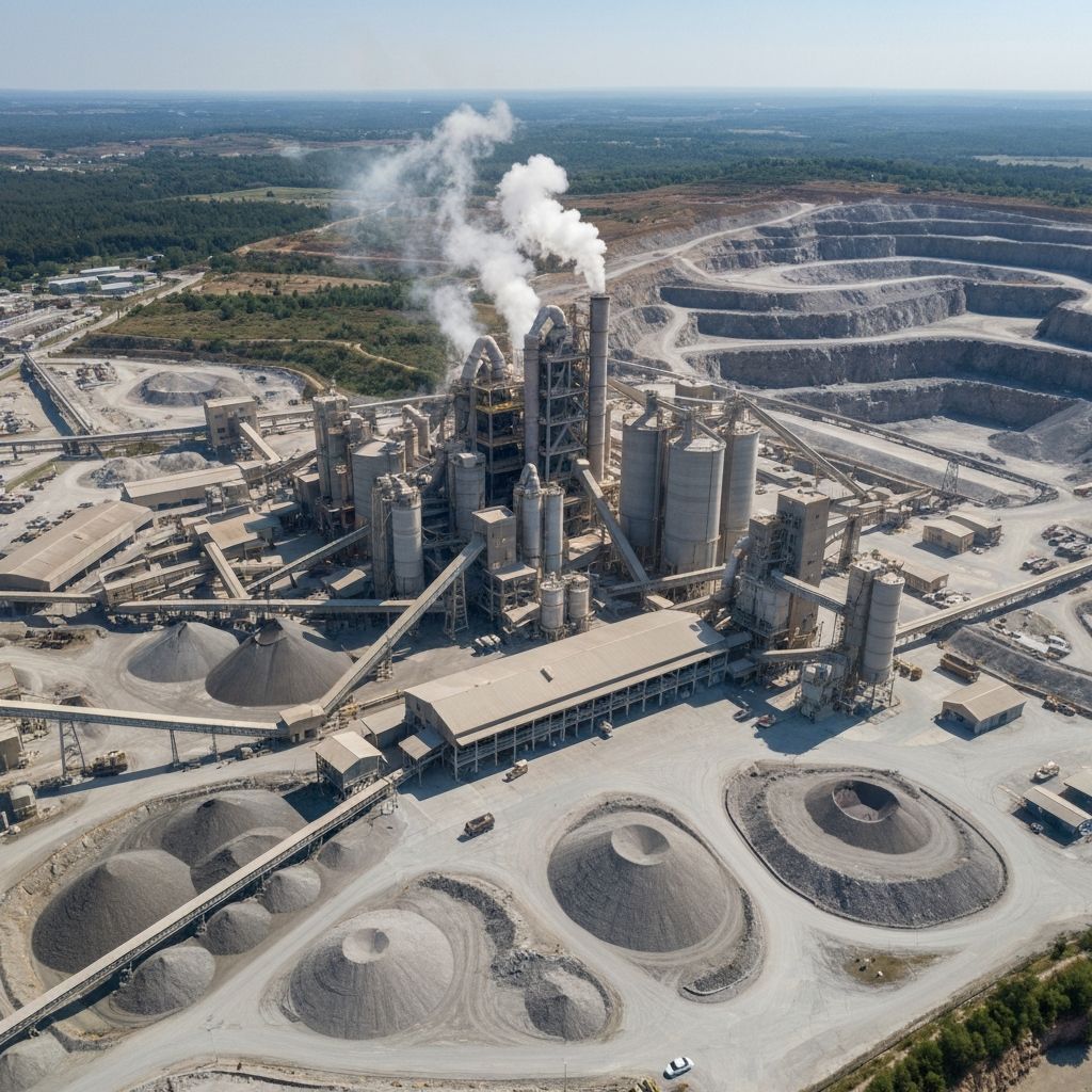 Fasilitas Produksi PT Semen Nusantara