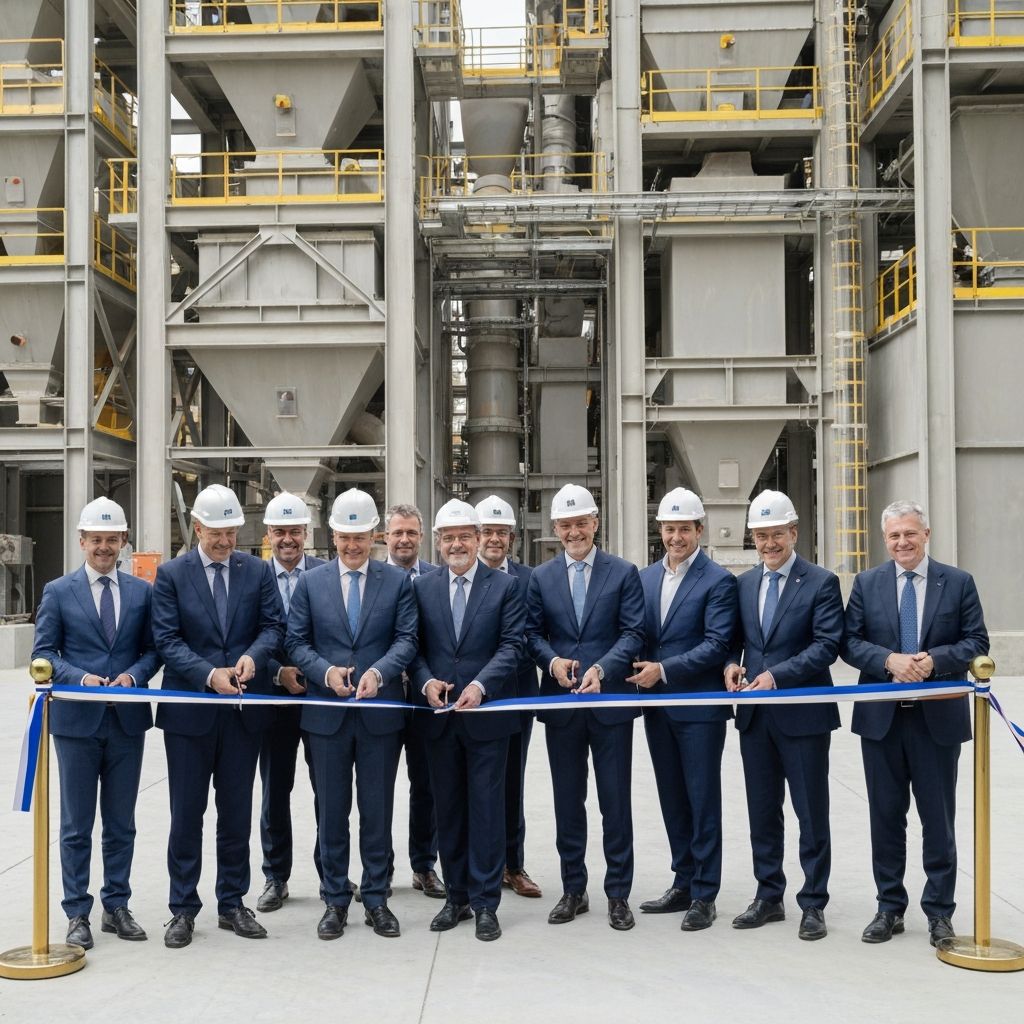 Peresmian Lini Produksi Ke-4 PT Semen Nusantara